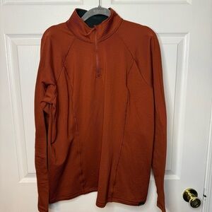 5.11 Tactical Men’s Long Sleeved 3/4 Zipper Performance Top Size XL GUC Rust Red